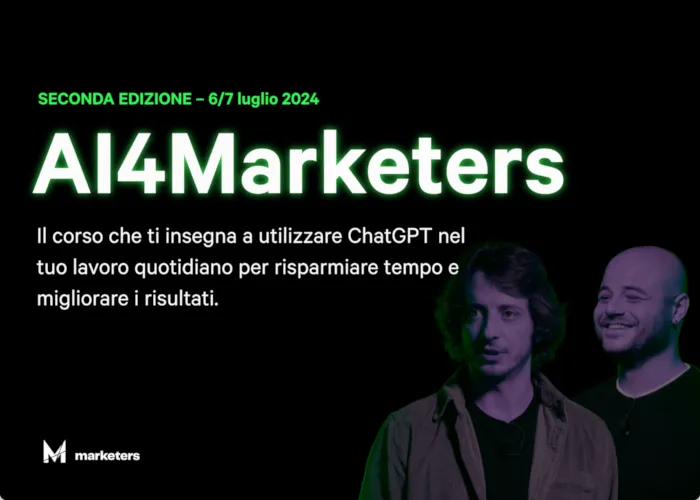 Download AI4Marketers 2024 di Marketers