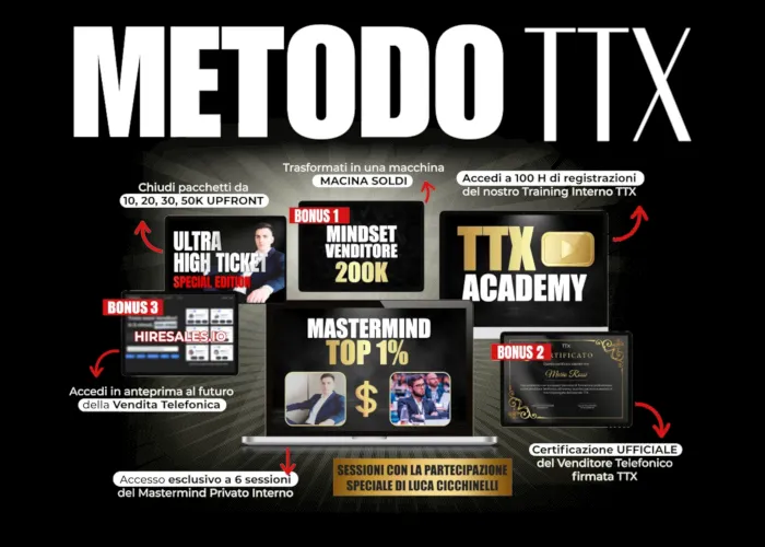 Download Il Metodo TTX© di Luca Cicchinelli
