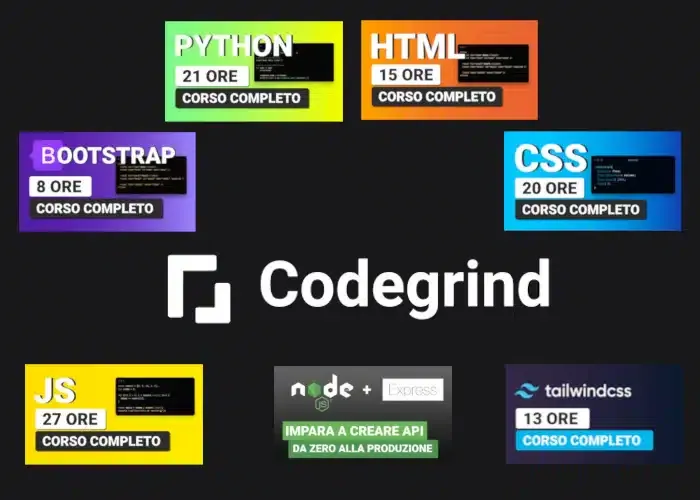 Download Tutti i Corsi di CodeGrind