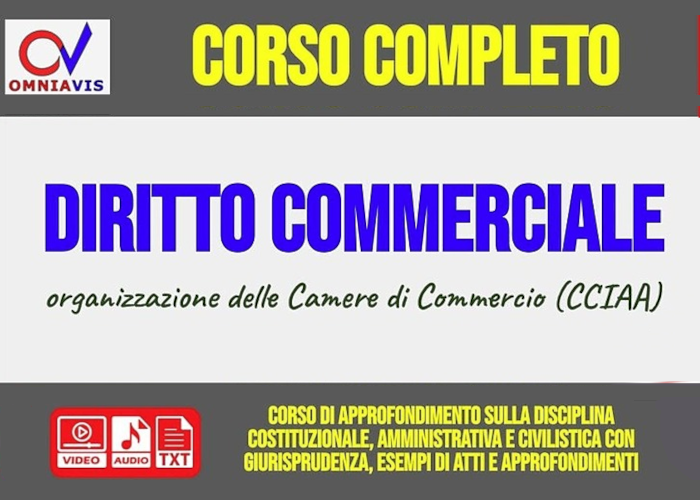 Download Diritto commerciale e CCIAA (Cod061) di Omniavis