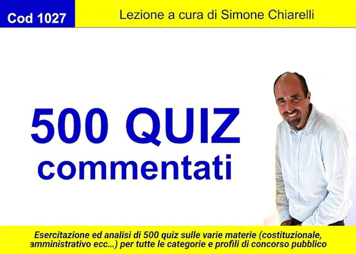 Download 500 Quiz Commentati in materia di Diritto da Banca Dati (Cod1027) di Omniavis