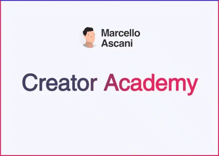 Download Creator Academy di Marcello Ascani