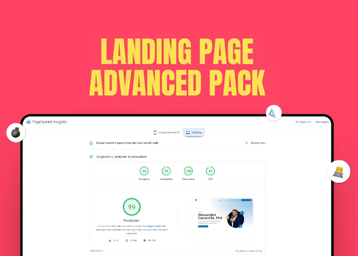 Download Landing Page Advanced Pack di Luigi Nigro