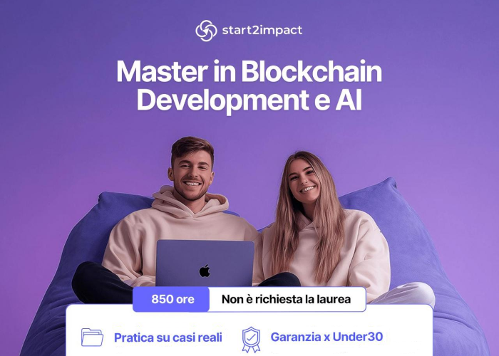 Download Master in Blockchain Development e AI di start2impact