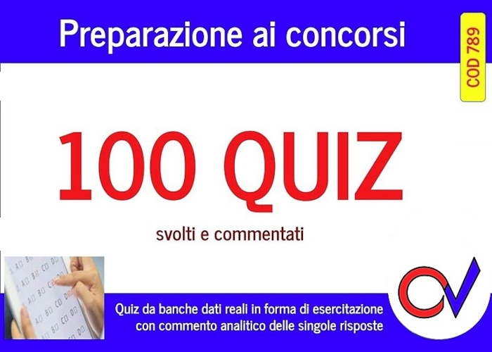Download 100 quiz commentati di diritto (Cod789) di Omniavis