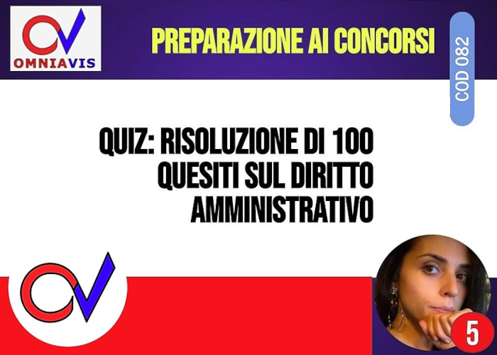 Download Risoluzione di 100 quesiti sul diritto amministrativo (Cod082_5) di Omniavis
