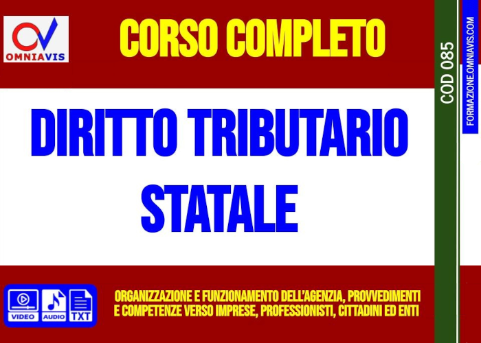 Download Diritto Tributario Statale (Cod085) di Omniavis