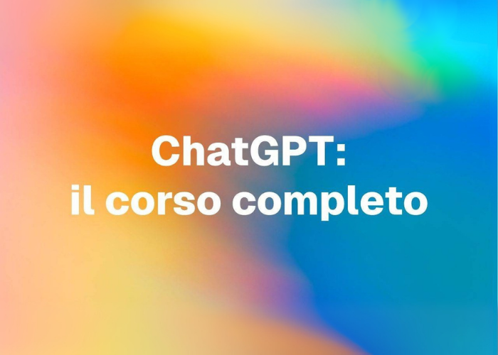 Download ChatGPT: il Corso Completo di Data Masters