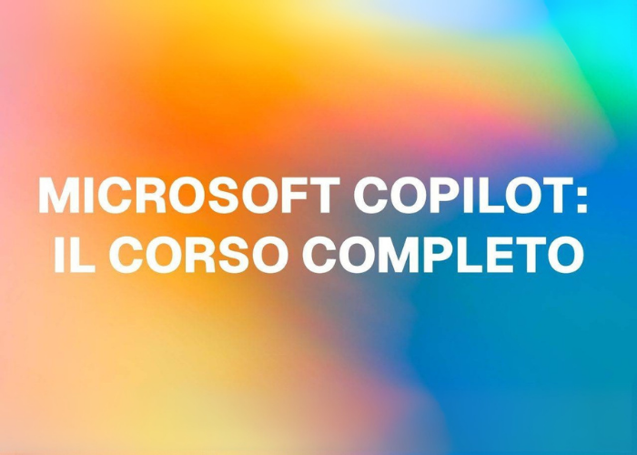 Download Microsoft Copilot: il Corso Completo di Data Masters